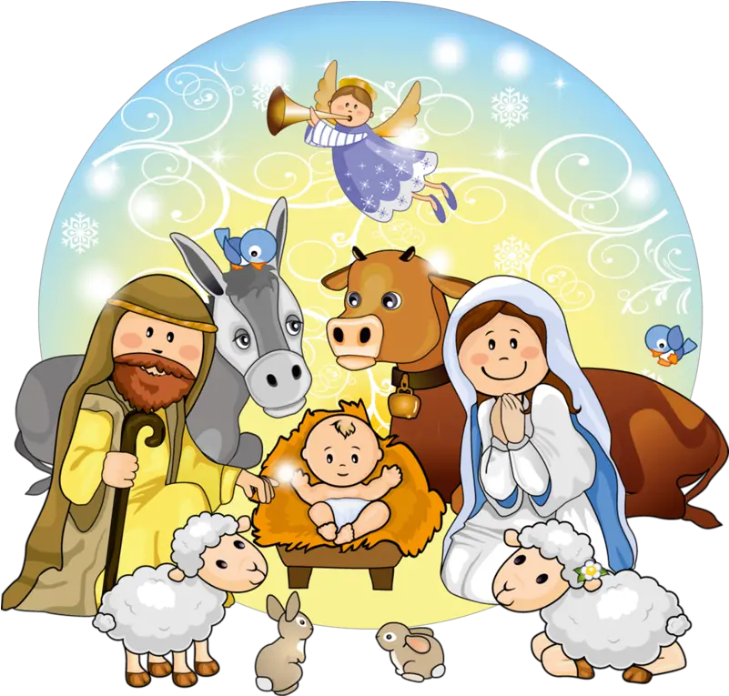  Royalty Free Download Nativity Png Cute Nativity Scene Clipart Nativity Png