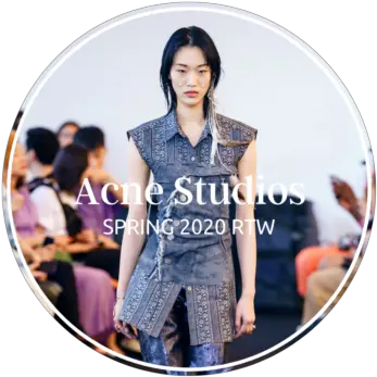  Fashion Week U2013 Herdlessly Spring Ready To Wear 2018 Acne Studios Png Fashion Show Png