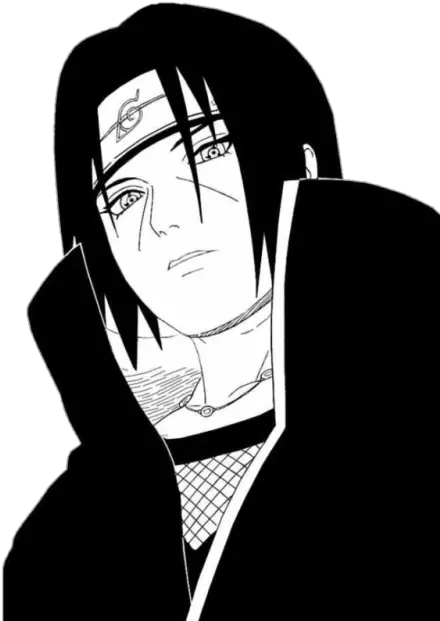  Pin By Noor Itachi Wallpaper Black And White Png Itachi Transparent