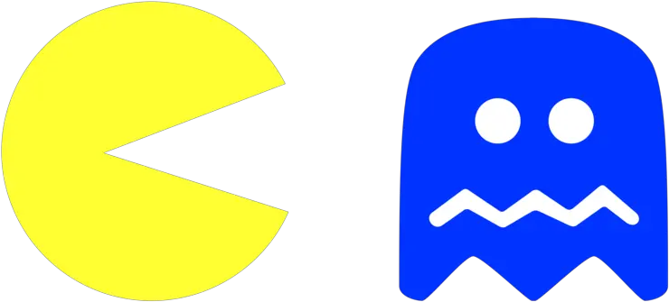  Pacman Blue Ghost Png Pac Man Png Gif Full Size Png Transparent Pacman Blue Ghost Pac Man Transparent Background