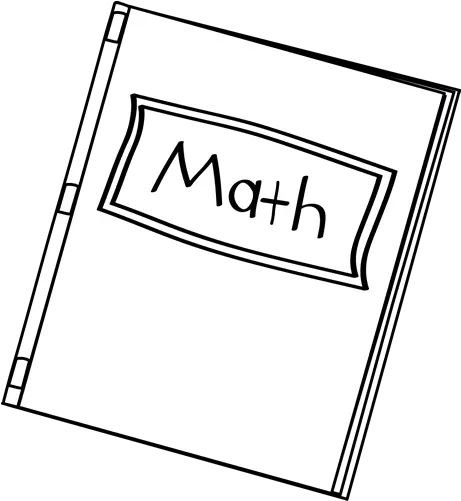  Black And White Math Clipart 2 Math Books Clip Art Png Math Clipart Png