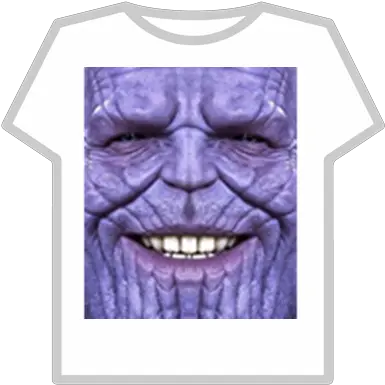  Thanos Face T Minecraft T Shirt Roblox Png Thanos Face Png