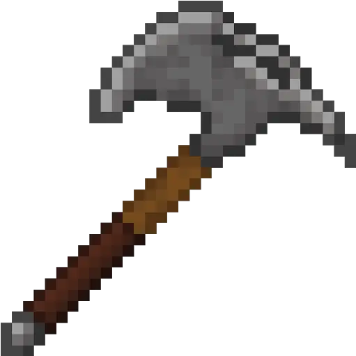  Skyrim Battle Axe Rpg Nova Skin Minecraft Deadpool Pixel Art Png Battle Axe Png