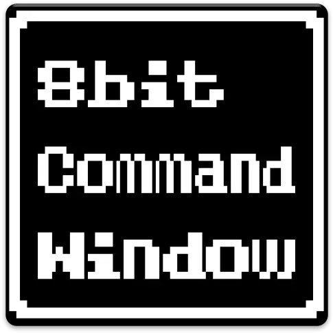  Updated 8bit Command Window For Pc Mac Windows 78 Language Png 8 Bit Icon