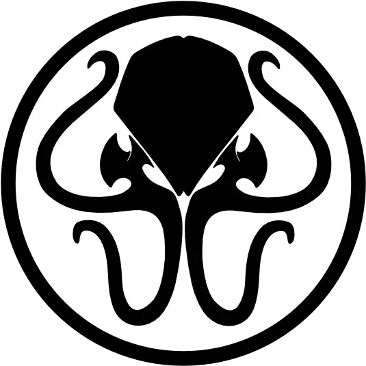  Download Hd Head Face And Main Tendrils Cthulhu Logo Kraken Symbol Png Cthulhu Png