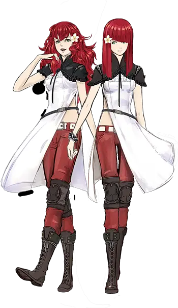  Automata Nier Nier Automata Devola And Popola Png Nier Automata Png