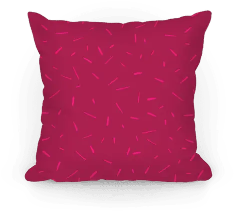  Pink Confetti Pattern Pillow Cushion Png Pink Confetti Png