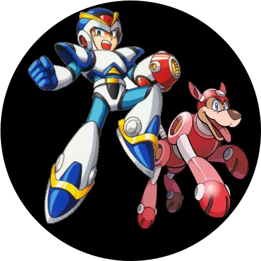  Megamanrush Mega Man X Full Size Png Download Seekpng Fictional Character Megaman X Png