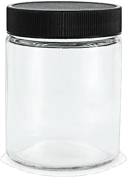  18oz Glass Jars With Lids Black 24ct Original Series Water Bottle Png Bottle Cap Png