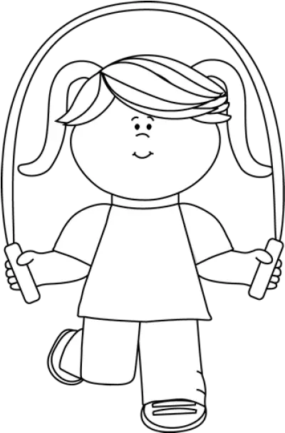  Jump Rope Picture Library Black Jump Rope Clipart Black And White Png Jump Rope Png