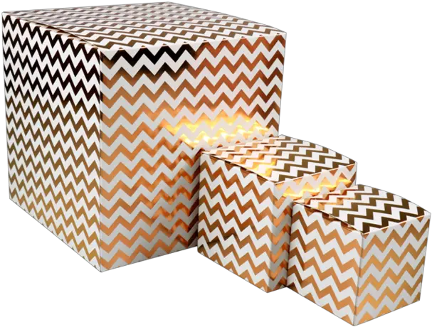  Lovly Box Chevron 20x20x20cm Png Pattern