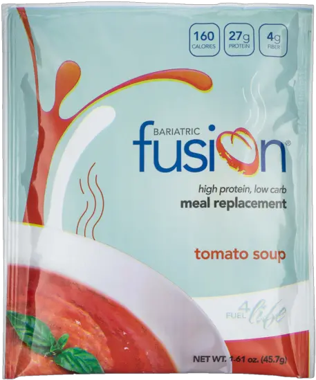  Tomato Soup High Protein Meal Replacement Single Serve Bariatric Fusion Png Tomato Transparent Background