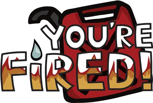  Youu0027re Fired Clip Art Png Amazon Fire Logo