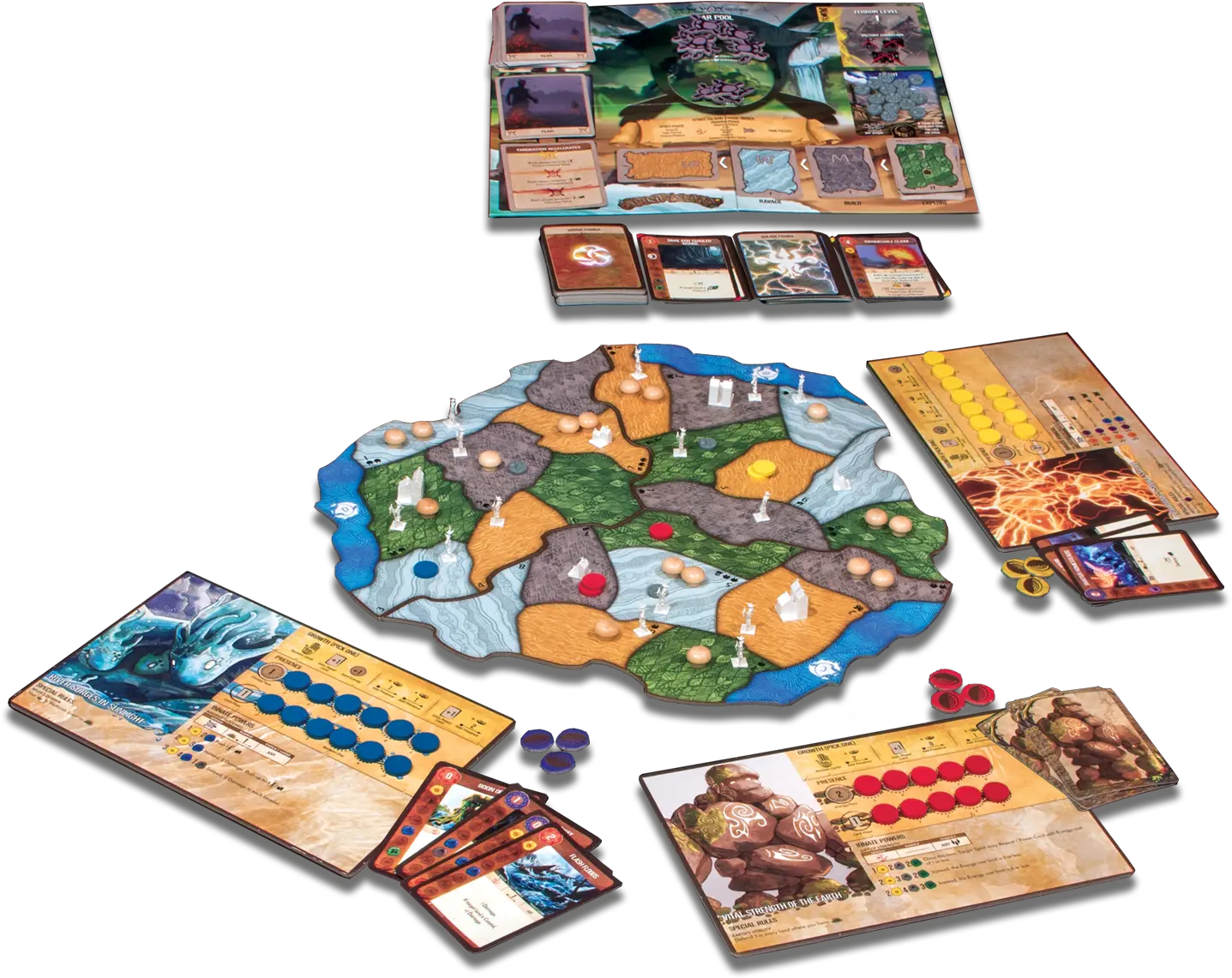  Download Image From The Publisher Spirit Island Board Game Png Board Game Png