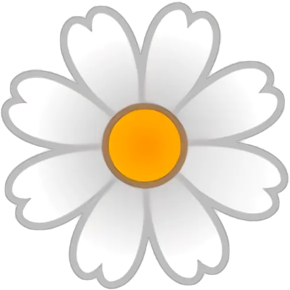  Easter White Yellow Petal For Day 720x720 Transparent Background Daisy Emoji Png Transparent Flower Emoji