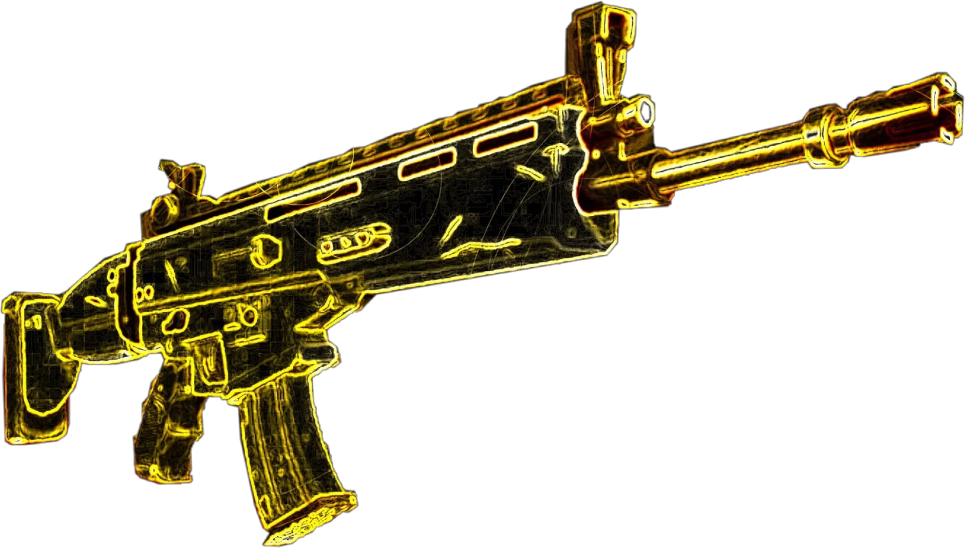  Gun Clipart Fortnite Transparent Free For Scar Fortnite Png Rifle Png