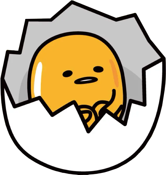  Gudetama Transparent Gudetama In Egg Shell Png Gudetama Png