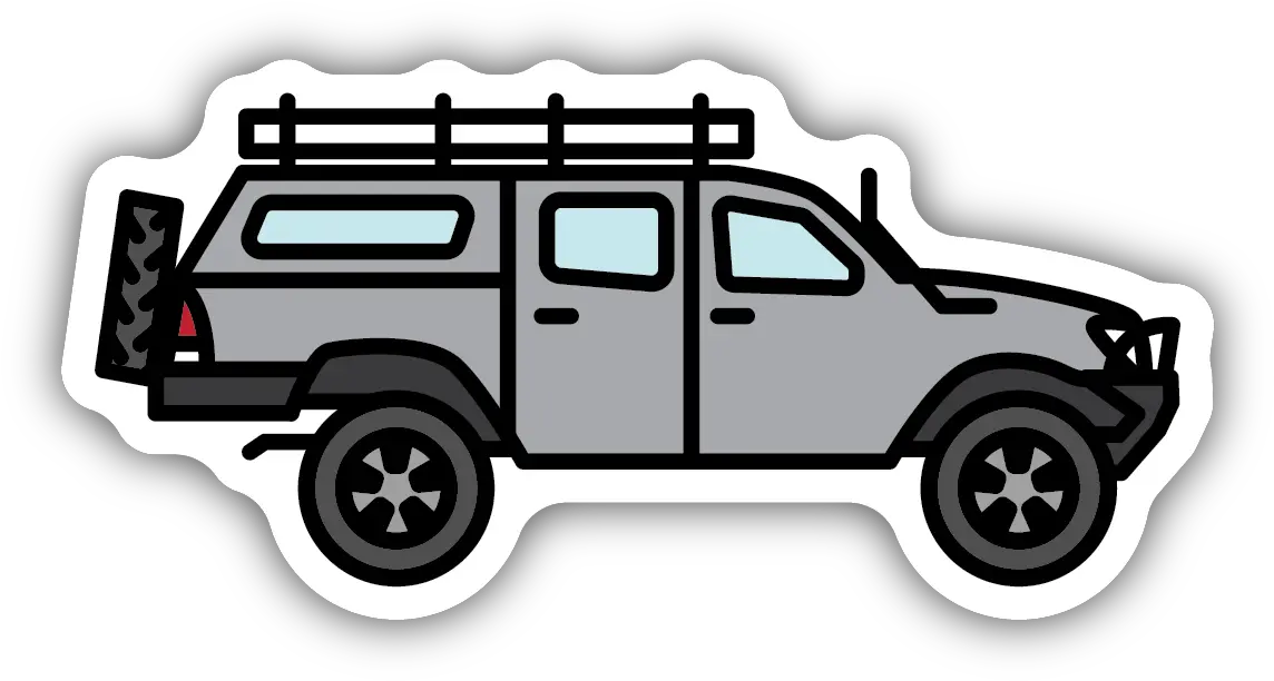  Overlander Sticker Stickers Northwest Automotive Decal Png Hummer Icon