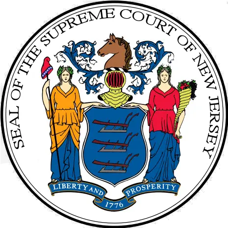  Seal Of The Supreme Court New New Jersey State Symbol Png Supreme Court Png