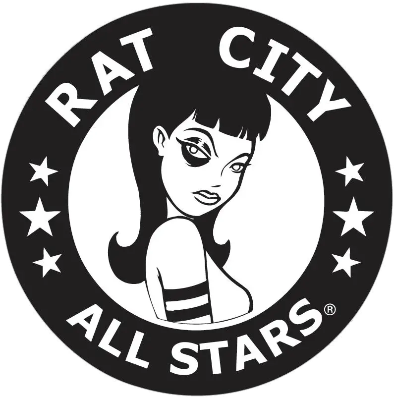  Rat City Roller Derby All Stars Fundraiser Rat City Roller Girls Png Rat Icon League