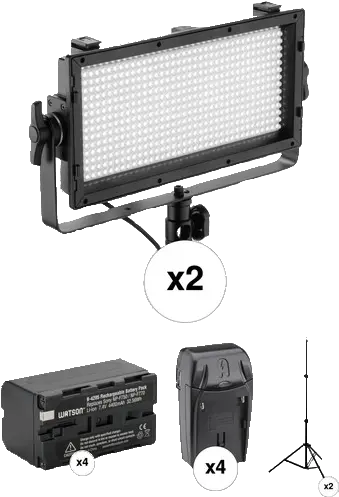  Led Lights Used By Hd Toronto Camera Crews Blackmagic Video Assist 5 12g Hdr Box Png Lights Transparent