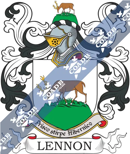  Lennon Family Crest Coat Of Arms And Name History Hemming Coat Of Arms Png John Lennon Png