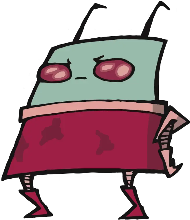  Invader Skoodge Invader Zim Invader Skoodge Clipart Full Invader Zim Tenn Skoodge Png Gir Png