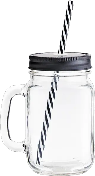  Download Covered Glass Drinking Jars Beer Stein Png Mason Jar Png