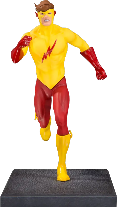  Download Dc Comics Statue Kid Flash Kid Flash New Teen Titans Png Kid Flash Png