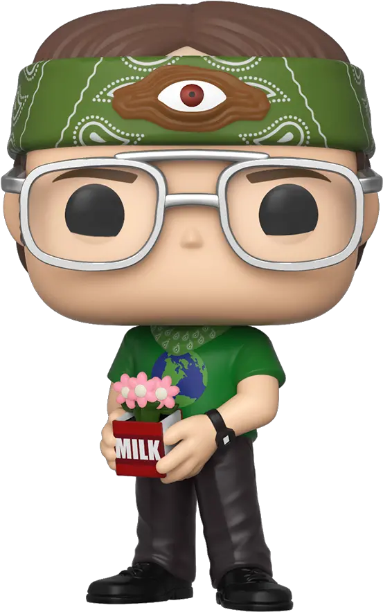  The Office Dwight Schrute Recyclops Funko Pop Png Dwight Schrute Transparent