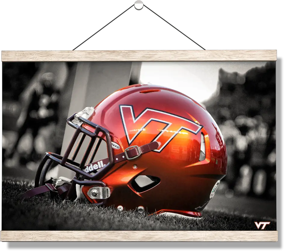  Virginia Tech Hokies Vt Helmet Png Nfl Helmet Icon