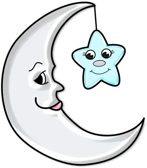  Moon Clipart Cute Transparent Free For Download Moon And Stars Drawing Png Cute Transparent