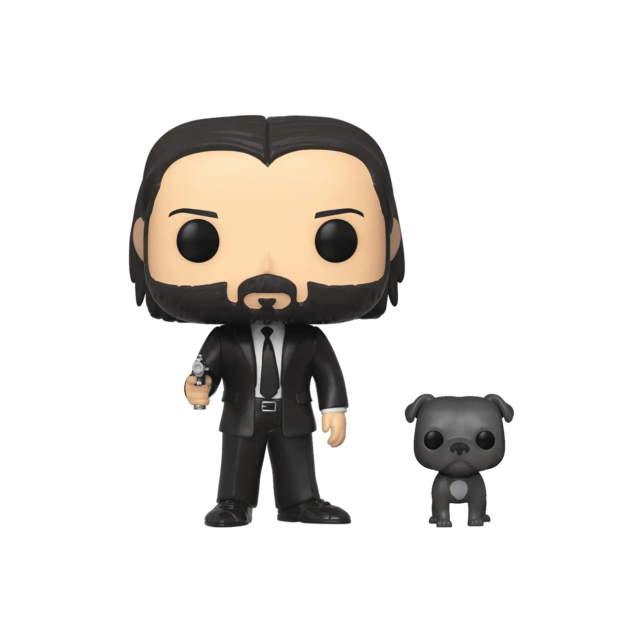  Funko Announce Movies John Wick John Wick Funko Pop With Dog Png Keanu Reeves Png