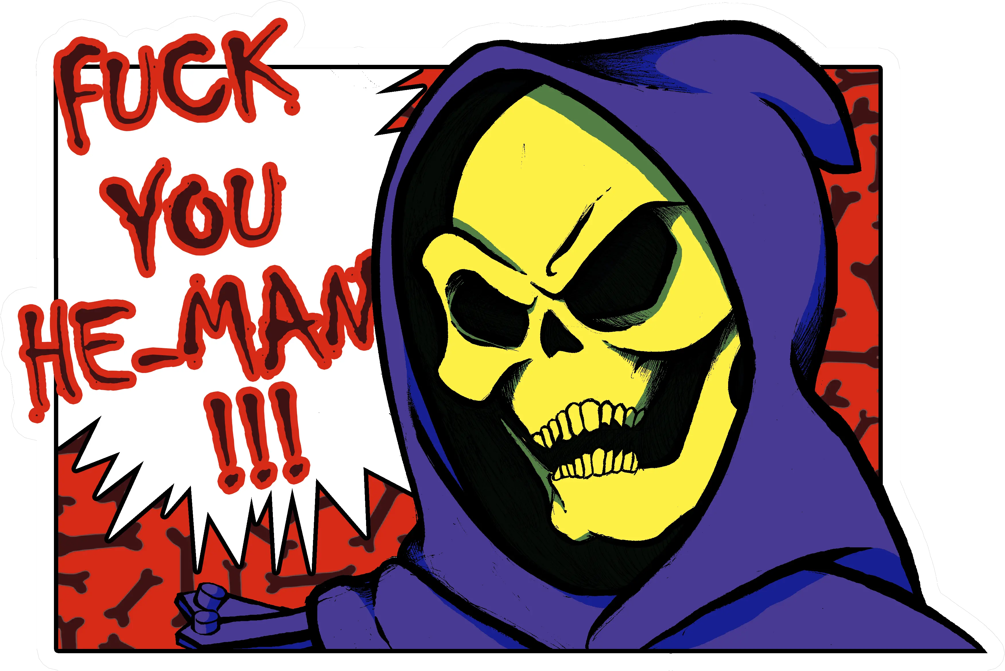  Skeletor Drops The F Bomb By Bloodwar On Newgrounds Skeletor Symbol Png Transparent Skeletor Png