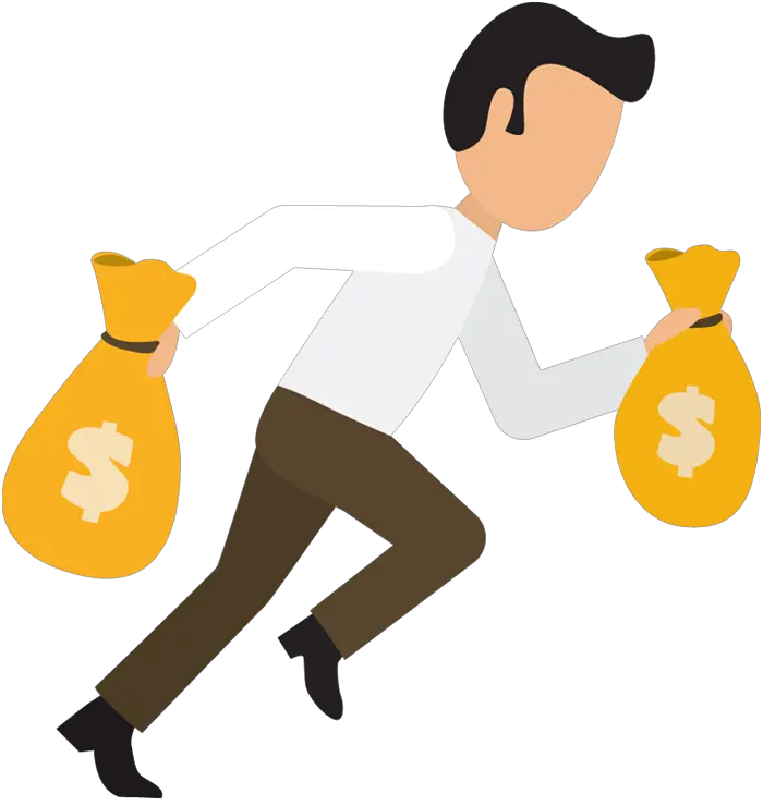  Download Money Png Man With Money Bag Png Png Image With Person With Money Png Bags Of Money Png