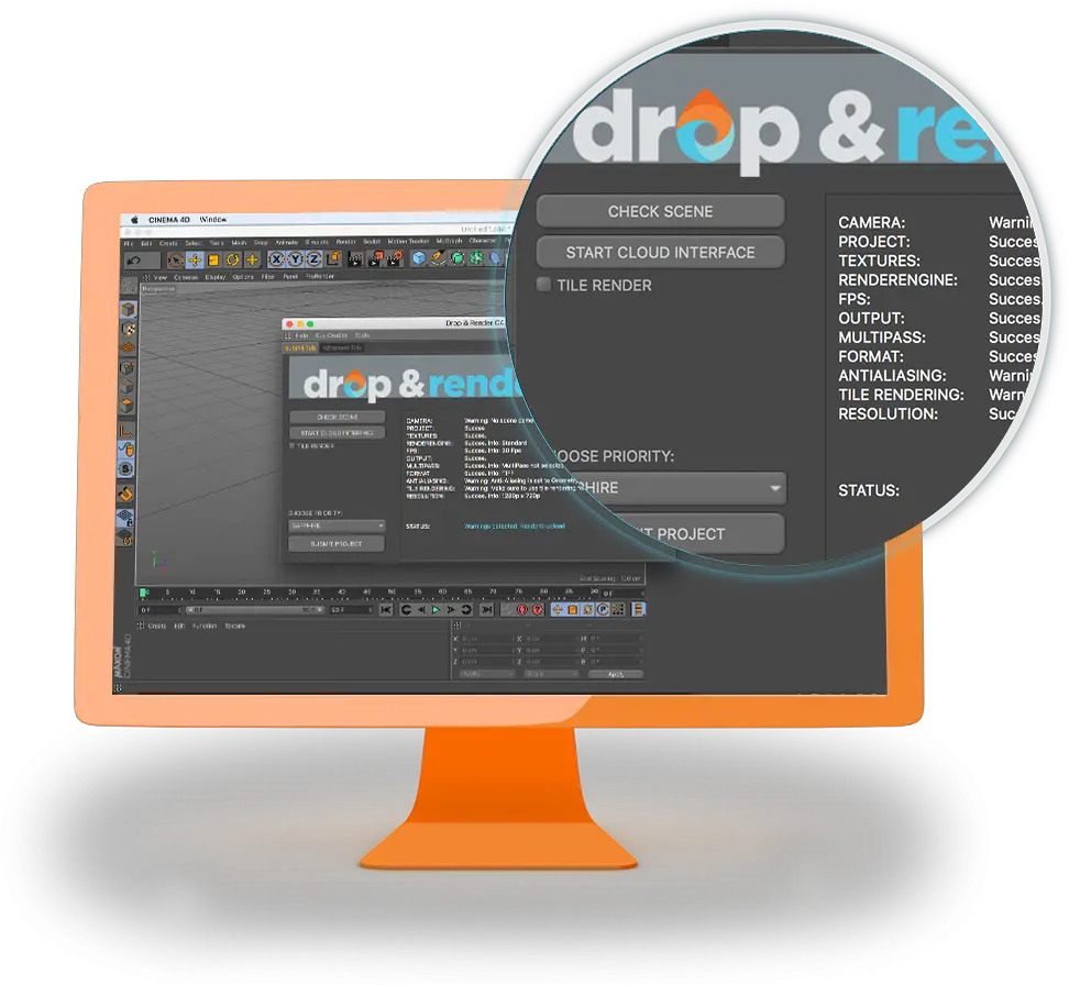  Drop Render Software Engineering Png Cinema 4d Icon