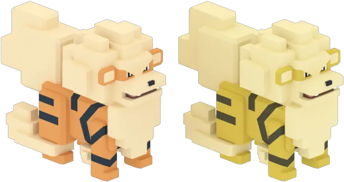  Mobile Pokémon Quest 059 Arcanine The Models Resource Shiny Arcanine Pokemon Quest Png Arcanine Transparent