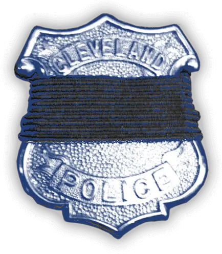  The Cleveland Police Foundation Cleveland Police Department Mourning Png Police Badge Png