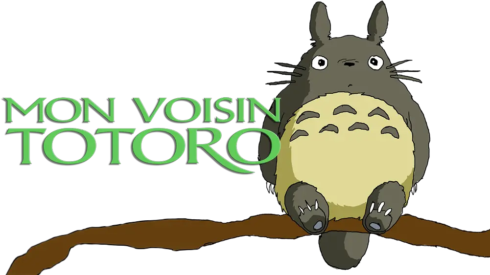  My Neighbor Totoro Movie Fanart Fanarttv Transparent Studio Ghibli Png Totoro Png