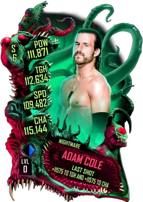  Adam Cole Drew Mcintyre Wwe Supercard Png Adam Cole Png