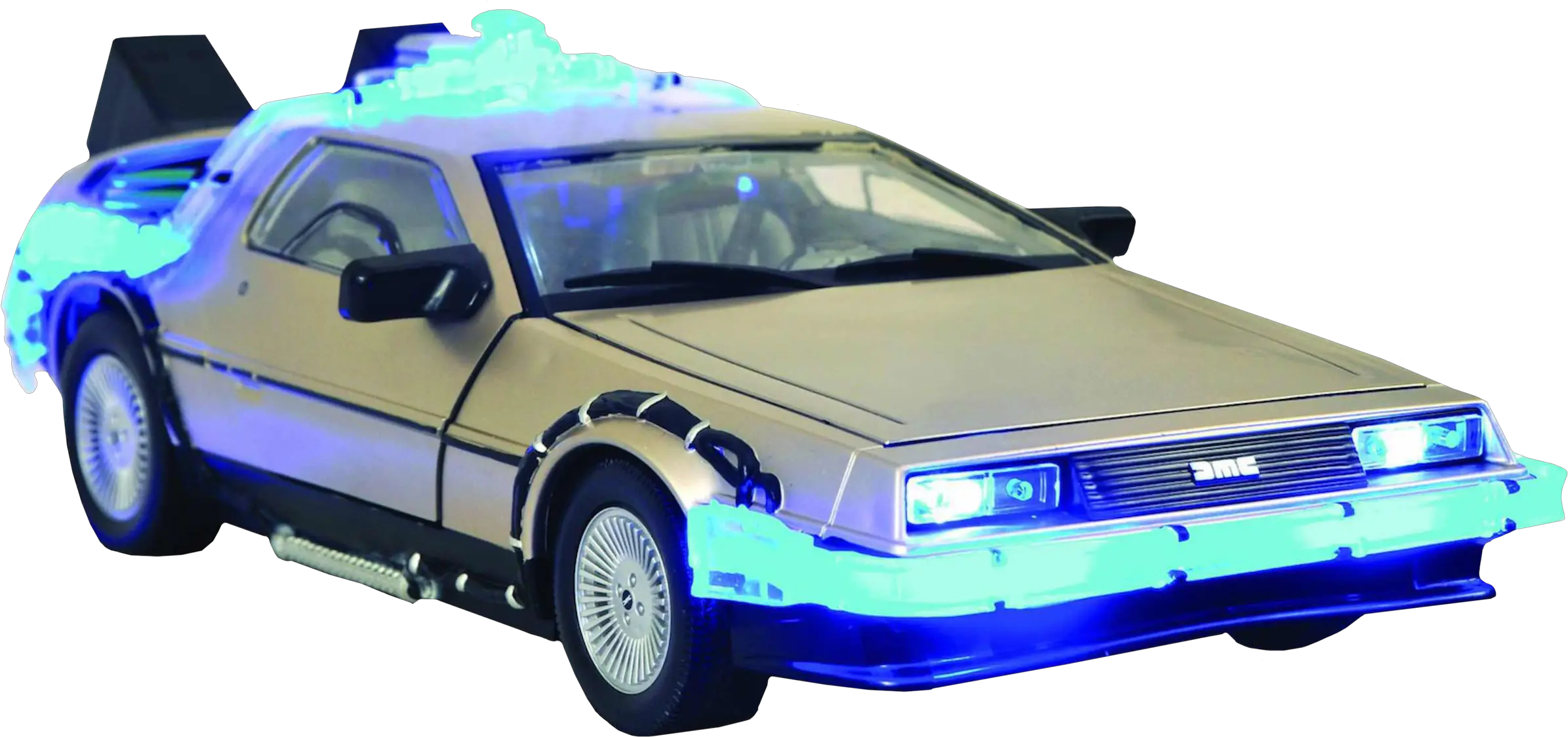  Diamond Select Back To The Future Time Machine Car Png Delorean Png