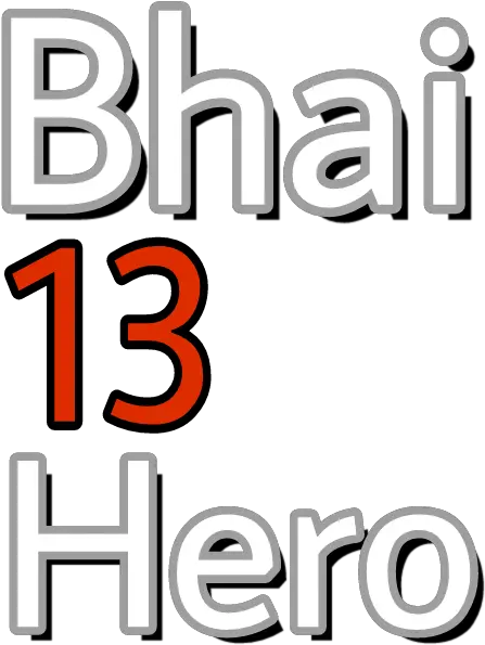  Movie Poster Text Png Clipart Bhai 13 Hero Png Text Movie Poster Png