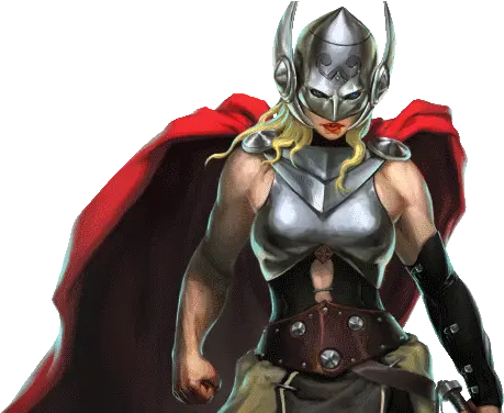  Thor Goddess Of Thunder To Be Included In Marvel Puzzle Jane Foster Comic Png Marvel Icon Comics