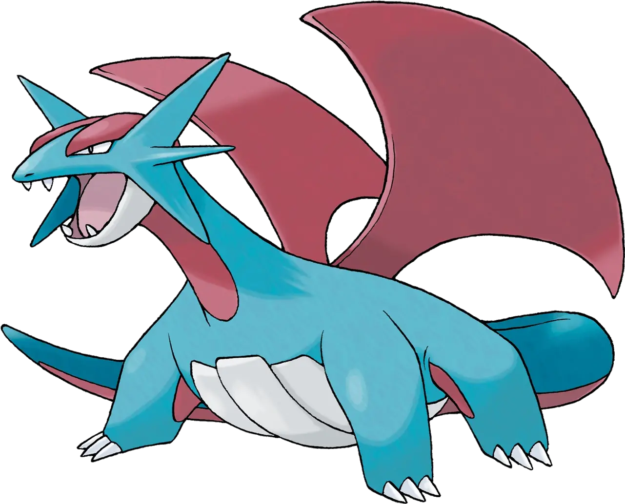  Salamence Pok Mon Bulbapedia The Community Driven Pokemon Salamence Pokemon Png Tyranitar Png