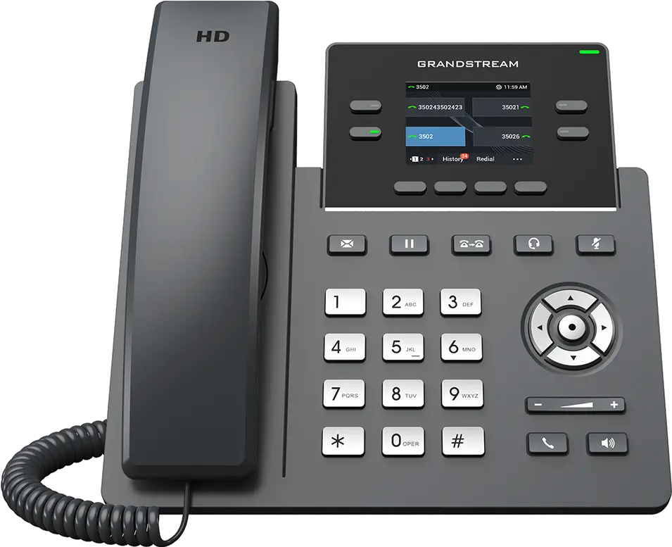  Grp2612pw Grandstream Networks Grandstream Grp2603 Png Hd Phone Icon