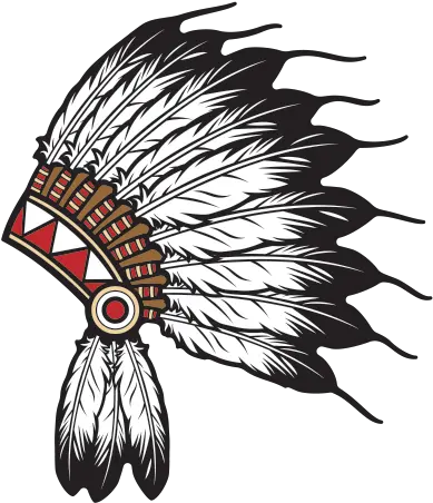  Native Indian Chief Native American Chief Headdress Png Indian Feather Png