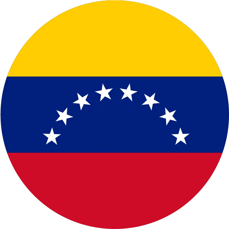  Vector Country Flag Of Venezuela Venezuela Flag Circle Png Venezuela Png