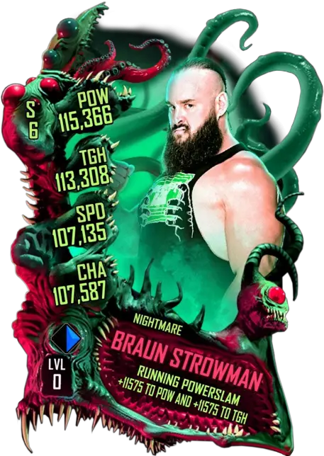  Braun Strowman Wwe Supercard Rhea Ripley Png Braun Strowman Logo