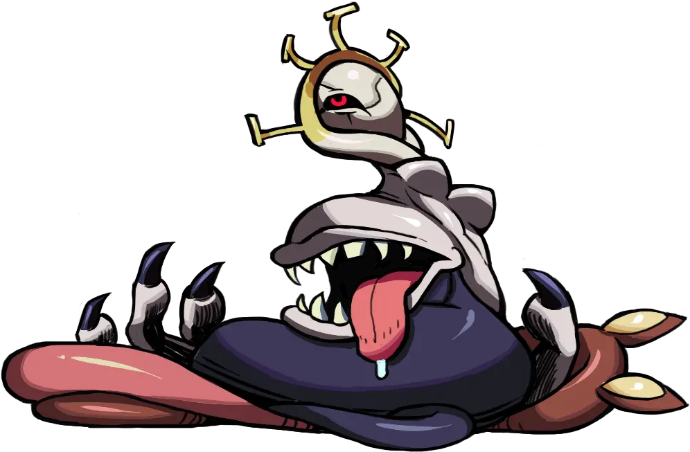  Skullgirls Sprite Of The Day U2014 Cartoon Png Ahegao Transparent