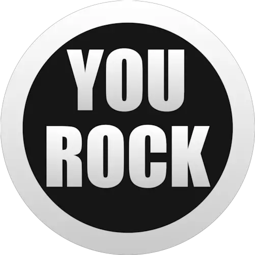  You Rock Circle Png Zazzle Logo